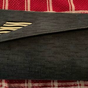 Elegant Vintage Surrey Blue Clutch